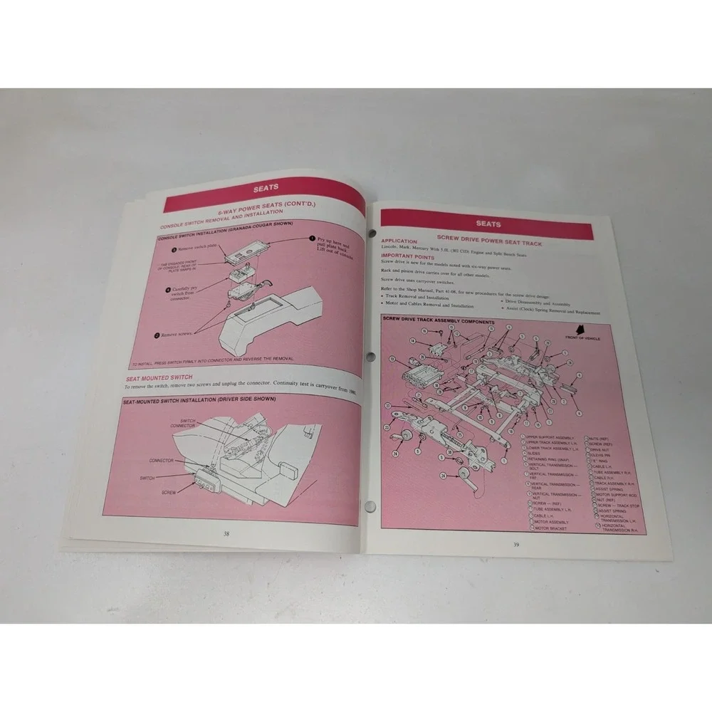 1981 Ford Car Light Truck Body Electrical Climate Control Technician Manual‎